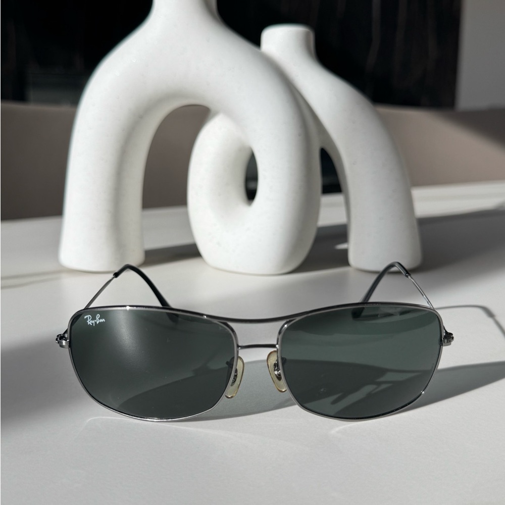 Ray-Ban Metallic Silver Sunglasses